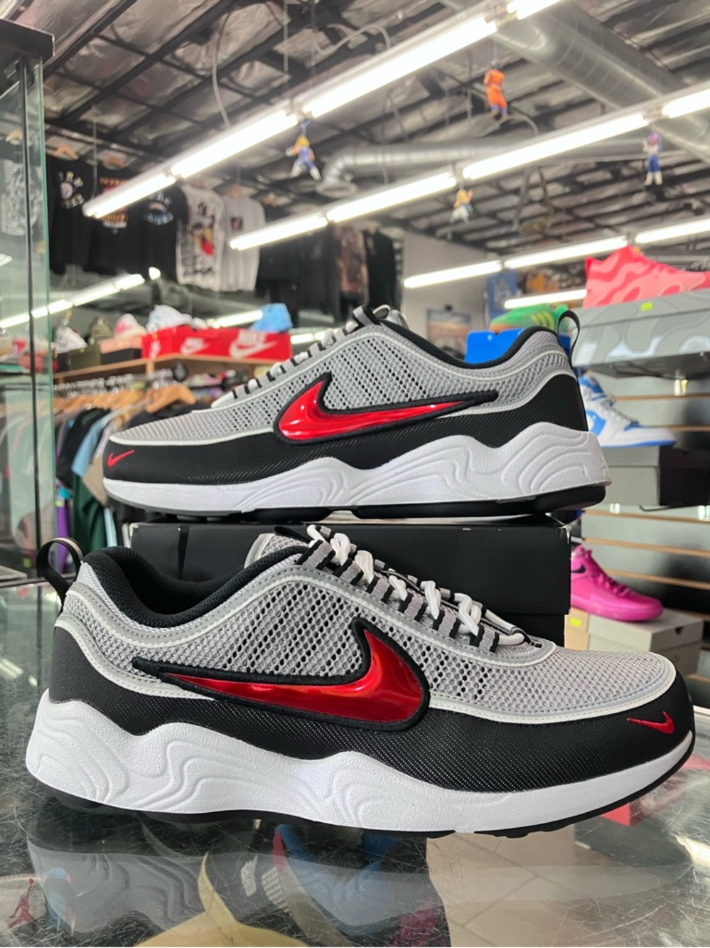 Nike Air Zoom Spiridon OG Sport Red Size 10.5